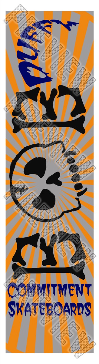 7-1/2 Inch BoB Deck 7-1/2 Skateboard Deck