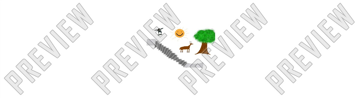 7-3/4 All-Around Deck 7-3/4 Skateboard Deck