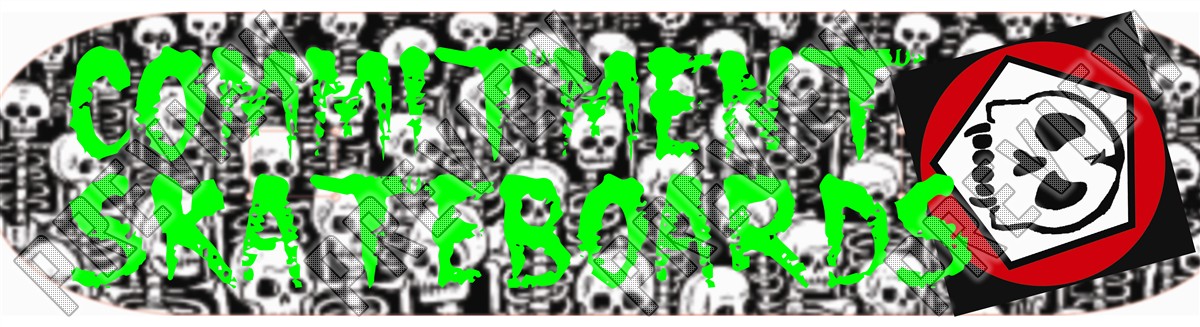 7-5/8 -4/20 Deck 7-5/8 Skateboard Deck