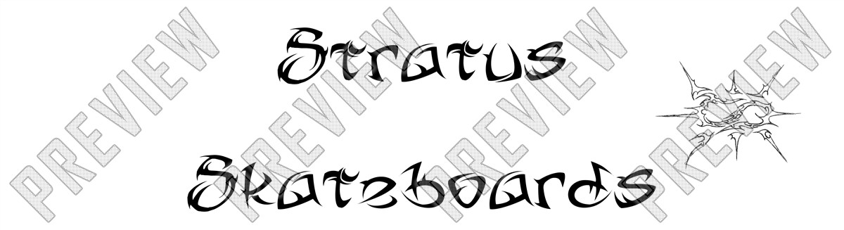 Tribal 7-1/2 Skateboard Deck