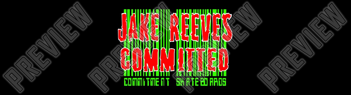 8 Inch Jake Reeves 8 Inch Skateboard Deck