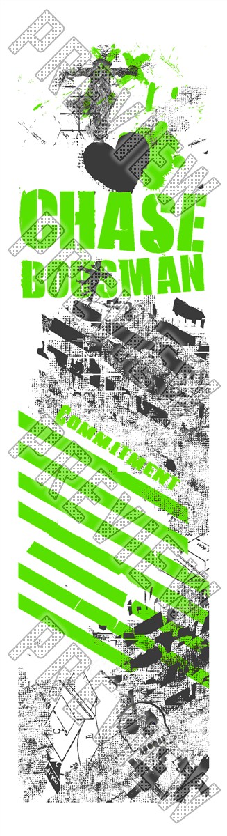 7-1/2 Inch Chase Deck 7-1/2 Skateboard Deck