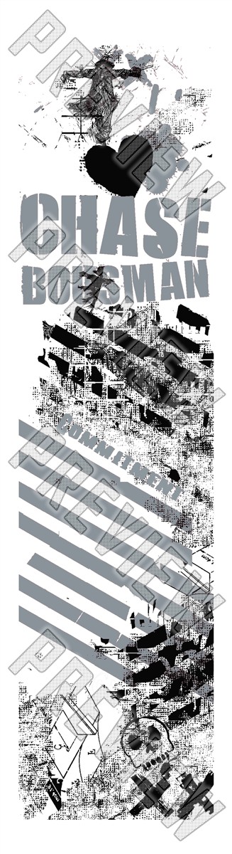 7-3/4 Chase Deck 7-3/4 Skateboard Deck