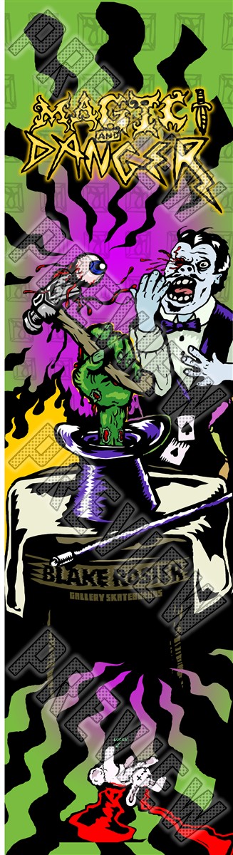 Magic & Danger  8 Inch Skateboard Deck