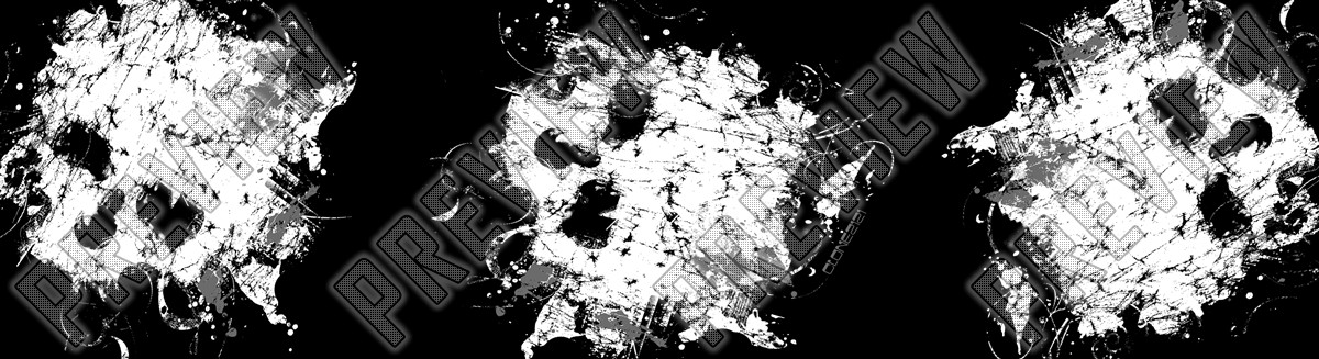 Skullatter 8 Inch Park Deck 8 Inch Skateboard Deck