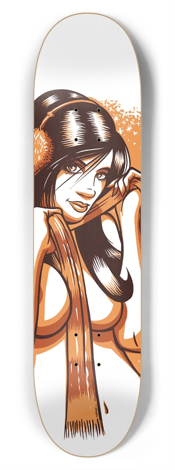 It's Cold Out 7-3/4 Skateboard Deck