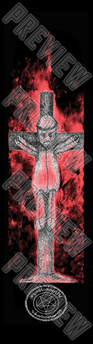 eye4insanity skateboards:"Voodoo Jesus" 7-3/4 All- 7-3/4 Skateboard Deck 