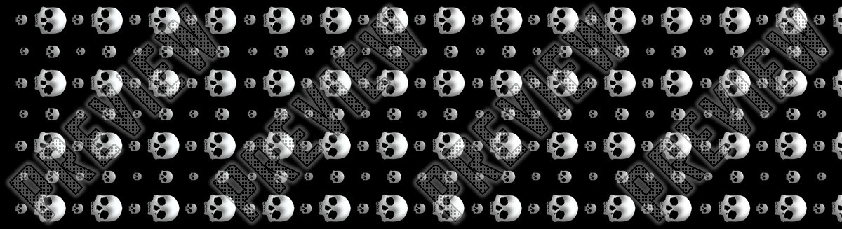 Skulls Skulls Skulls 7-3/4 All-Around Deck 7-3/4 Skateboard Deck