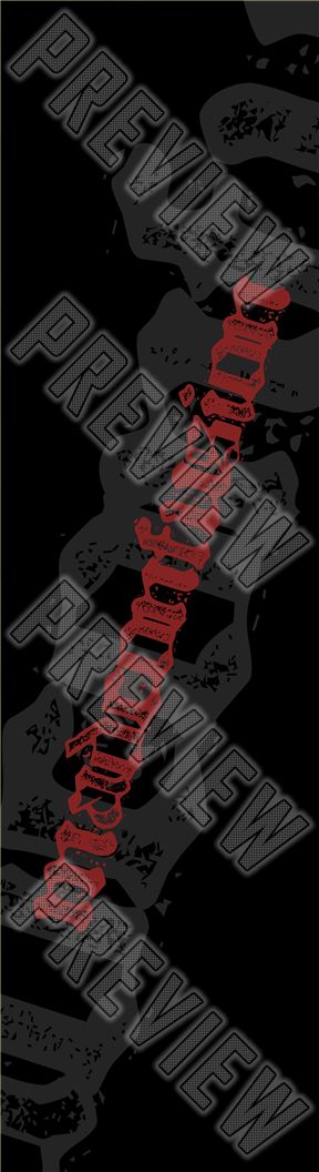 madconfusion nite logo 7-3/4 Skateboard Deck