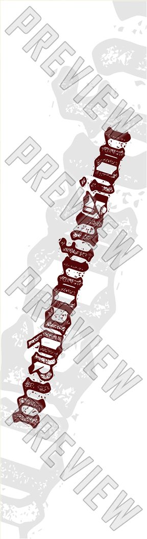 madconfusion white logo 7-3/4 Skateboard Deck 
