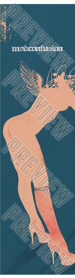 i push and i pull 7-3/4 Skateboard Deck 