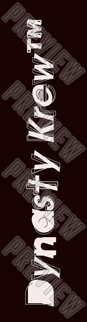 Dynasty Krew 7-1/2 Skateboard Deck