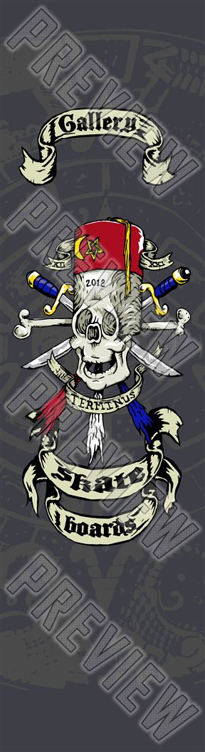 Terminus 8-1/4 Skateboard Deck