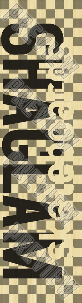 Shaglam skateboards 7-7/8 Skateboard Deck