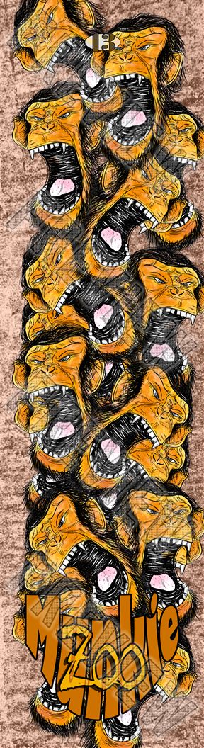 zoomunkie13 7-1/2 Skateboard Deck