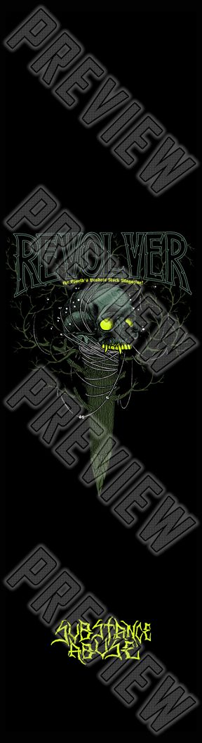 8-1/4 'REVOLVER' Deck 8-1/4 Skateboard Deck