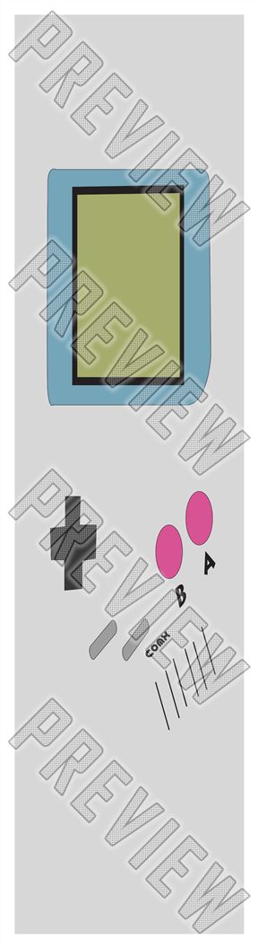 GameComX 7-3/4 Skateboard Deck 