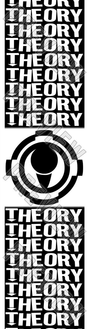 Theory - Logo 7-1/2 Skateboard Deck