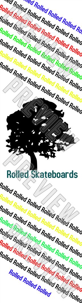 Tree Repeat 7-3/4 Skateboard Deck