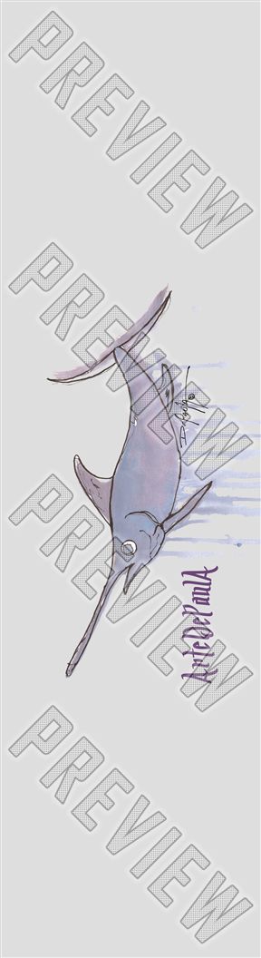 Swordfish Mini/Kid Skateboard Deck 7-1/4 Mini/Kid Skateboard