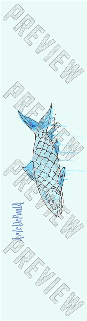 Bonefish Mini/Kid Skateboard Deck 7-1/4 Mini/Kid Skateboard