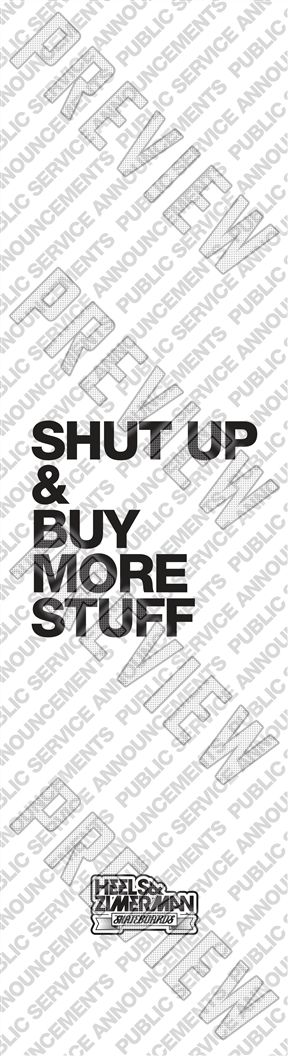 BUY MORE STUFF 8 Inch Skateboard Deck