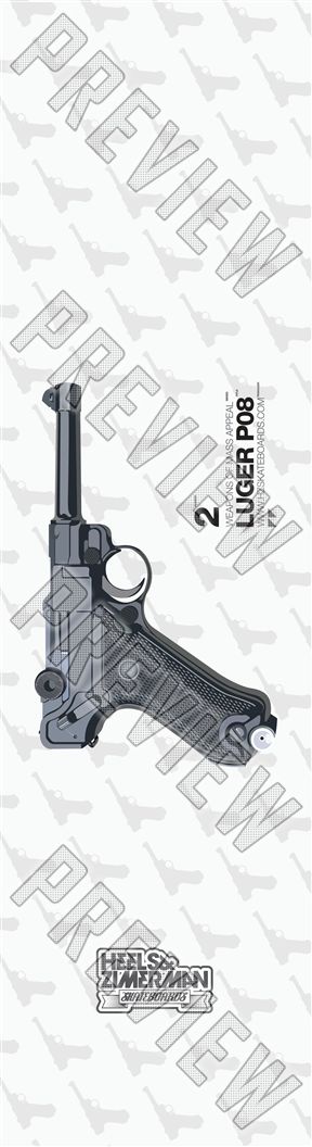 LUGER 8 Inch Skateboard Deck