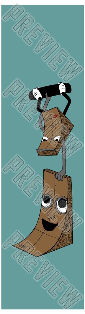 7-7/8 'Handplant' Deck 7-7/8 Skateboard Deck