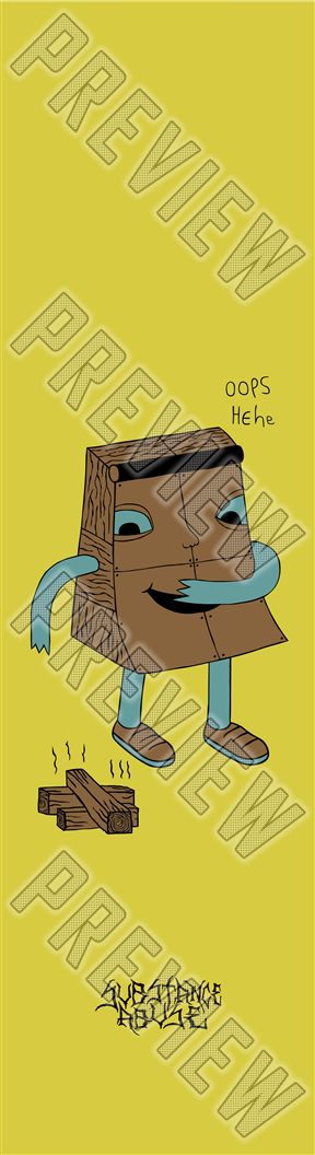 8-1/4 'Droppin' Logs' Deck 8-1/4 Skateboard Deck