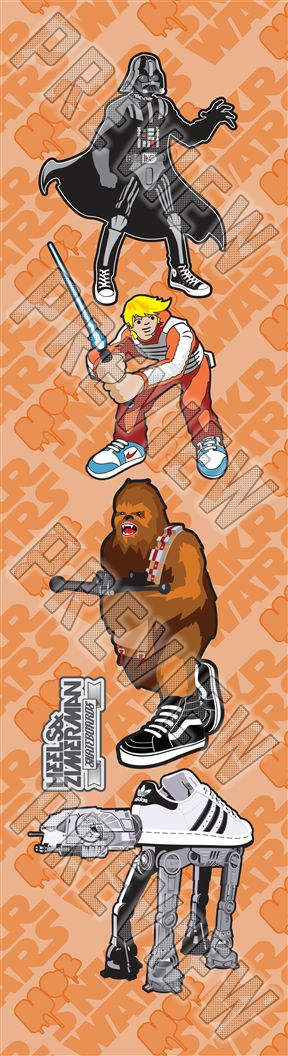 SNKR WARS 8 Inch Skateboard Deck