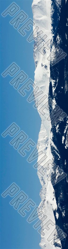 Snowy Mountains 8-1/4 Skateboard Deck