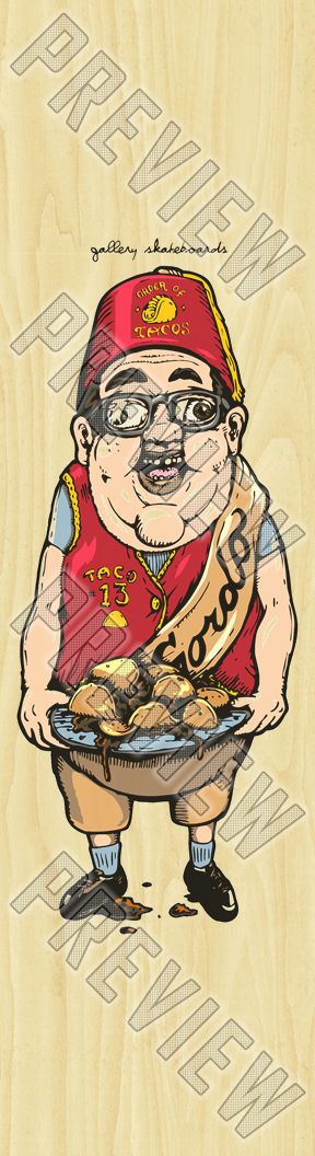 El Gordo 8-1/4 Skateboard Deck