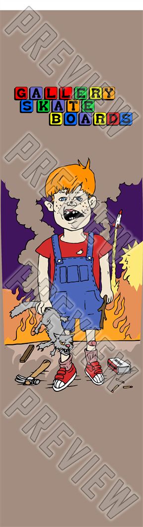 problem kid 7-3/4 Skateboard Deck