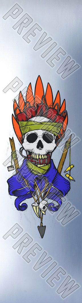 5:AM Times Tickin 8-1/4 Skateboard Deck