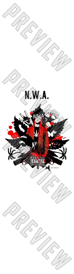 NIGGA'S WIT ATTITUDE 8 Inch Skateboard Deck