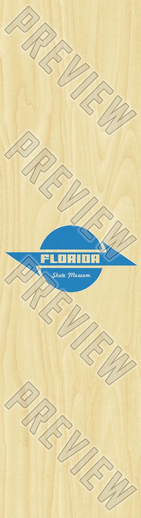 Florida Skate Musuem Pol Deck Punk Nose Shape