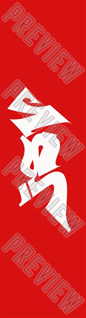 JSV logo plain 8 Inch Skateboard Deck