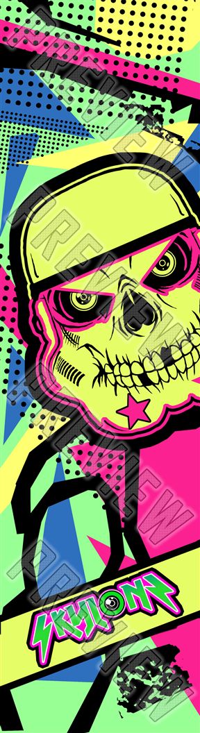 80's Luv Yellow 7-3/4 Skateboard Deck