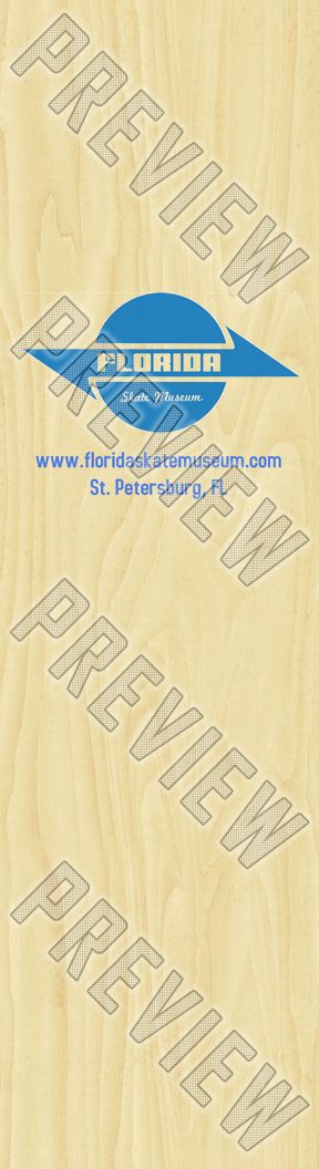 Florida Skate Museum Deck Old School Shape