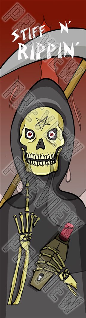 Stiff N' Rippin' 8 Inch Skateboard Deck