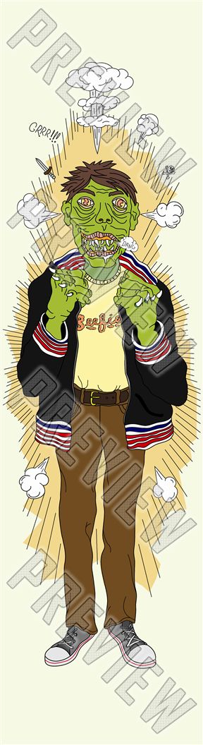 Tuffguy 7-7/8 Skateboard Deck