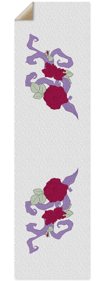 Roses White 9 x 33 Inch Griptape 9 x 33 Inch Griptape