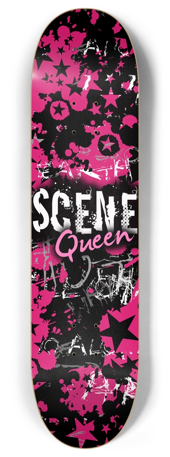 Scene Queen 8 Inch Skateboard Deck 8 Inch Skateboard Deck
