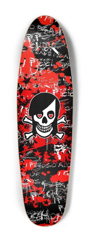Emo Girl Skull Cruiser Shape