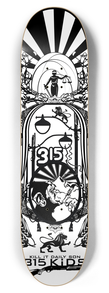 Team Deck 2 7-7/8 Skateboard Deck