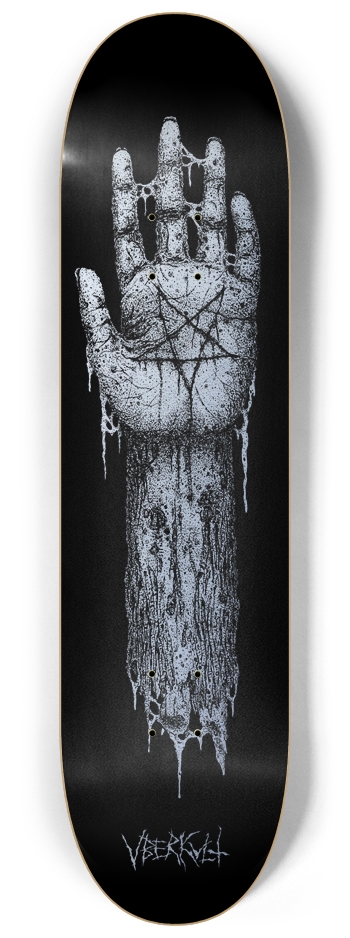 VNDER THE SIGN OF THE BLACK MARK 8-1/4" DECK 8-1/4 Skateboard Deck