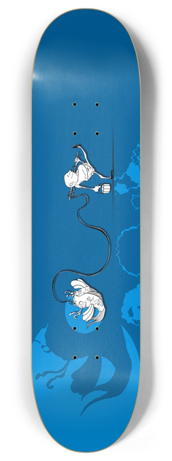 8 Inch lil Fish 8 Inch Skateboard Deck