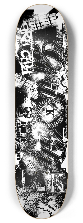 Grit City Grunge 8 Inch Skateboard Deck