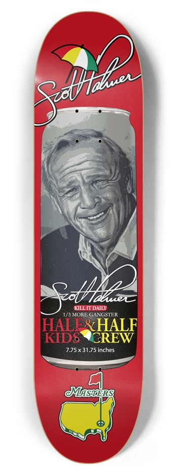 Scott Palmer Half&Half 7-7/8 Skateboard Deck