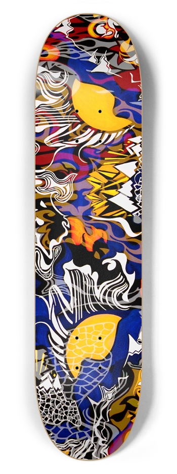 Mountain Love 7-5/8 Skateboard Deck